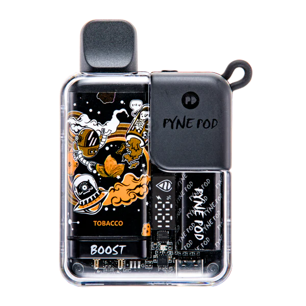 Tobacco Pyne Pod Boost 8500 - Black Coral